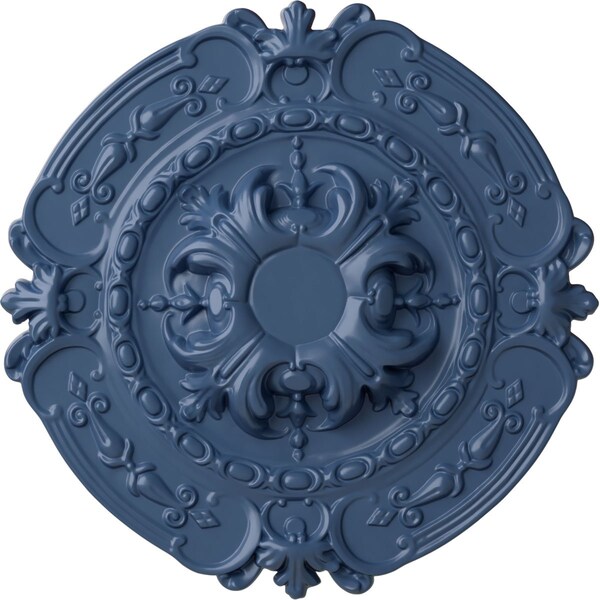 Ekena Millwork Southampton Ceiling Medallion (Fits Canopies up to 2 3/4"), 16 3/8"OD x 1 3/4"P, Americana CM17SOAMF - main